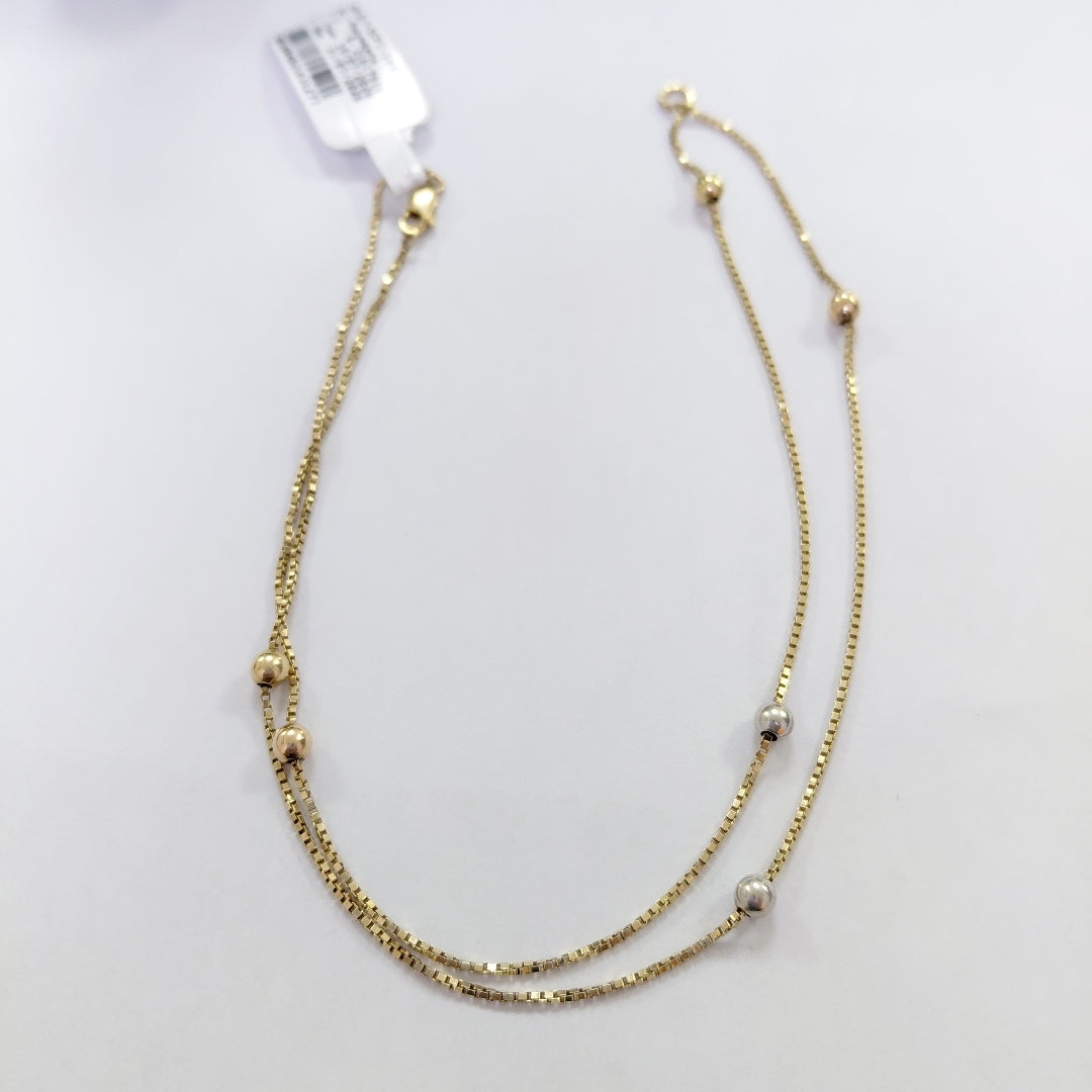 GARGANTILLA ORO 14 K 4,70 GRMS (SEMINUEVO)