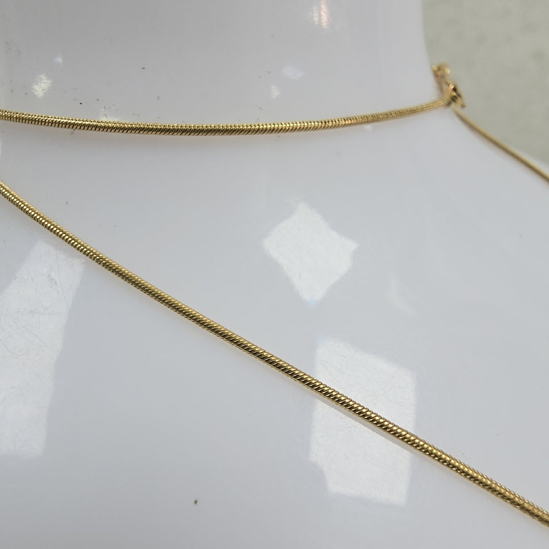 GARGANTILLA ORO 14 K 4,00 GRMS (SEMINUEVO)