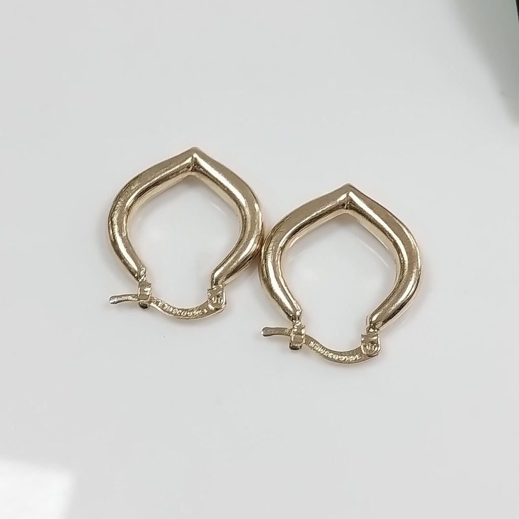 ARETES ARRACADAS 14K 2.2 GR (NUEVO)