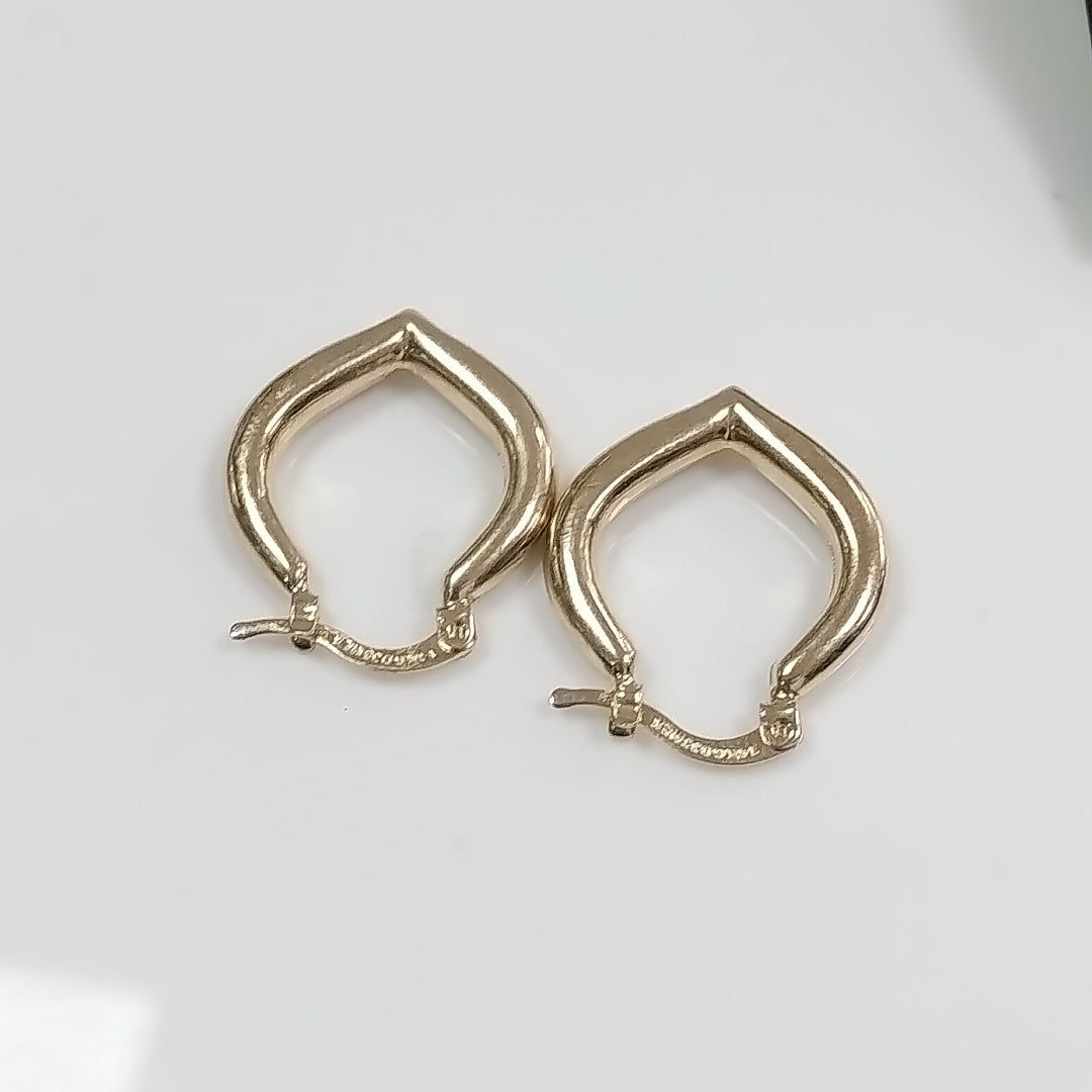 ARETES ARRACADAS 14K 2.2 GR (NUEVO)