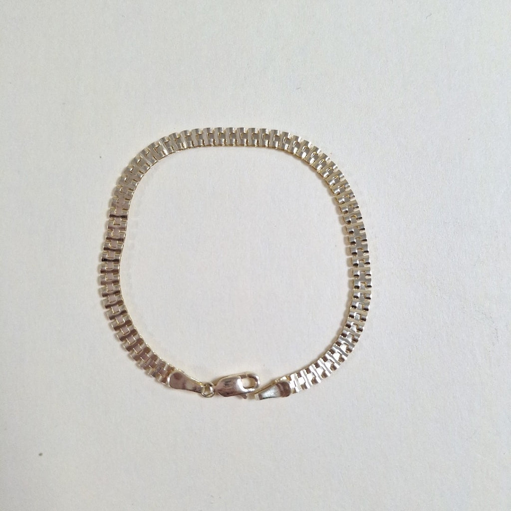 PULSERA ESPECIAL 14K 18 CM 3.9 GR (NUEVO)