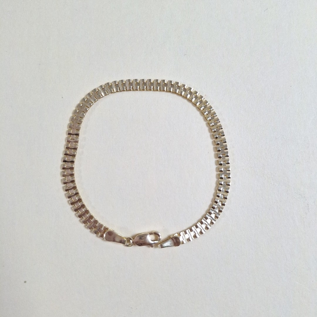 PULSERA ESPECIAL 14K 18 CM 3.9 GR (NUEVO)