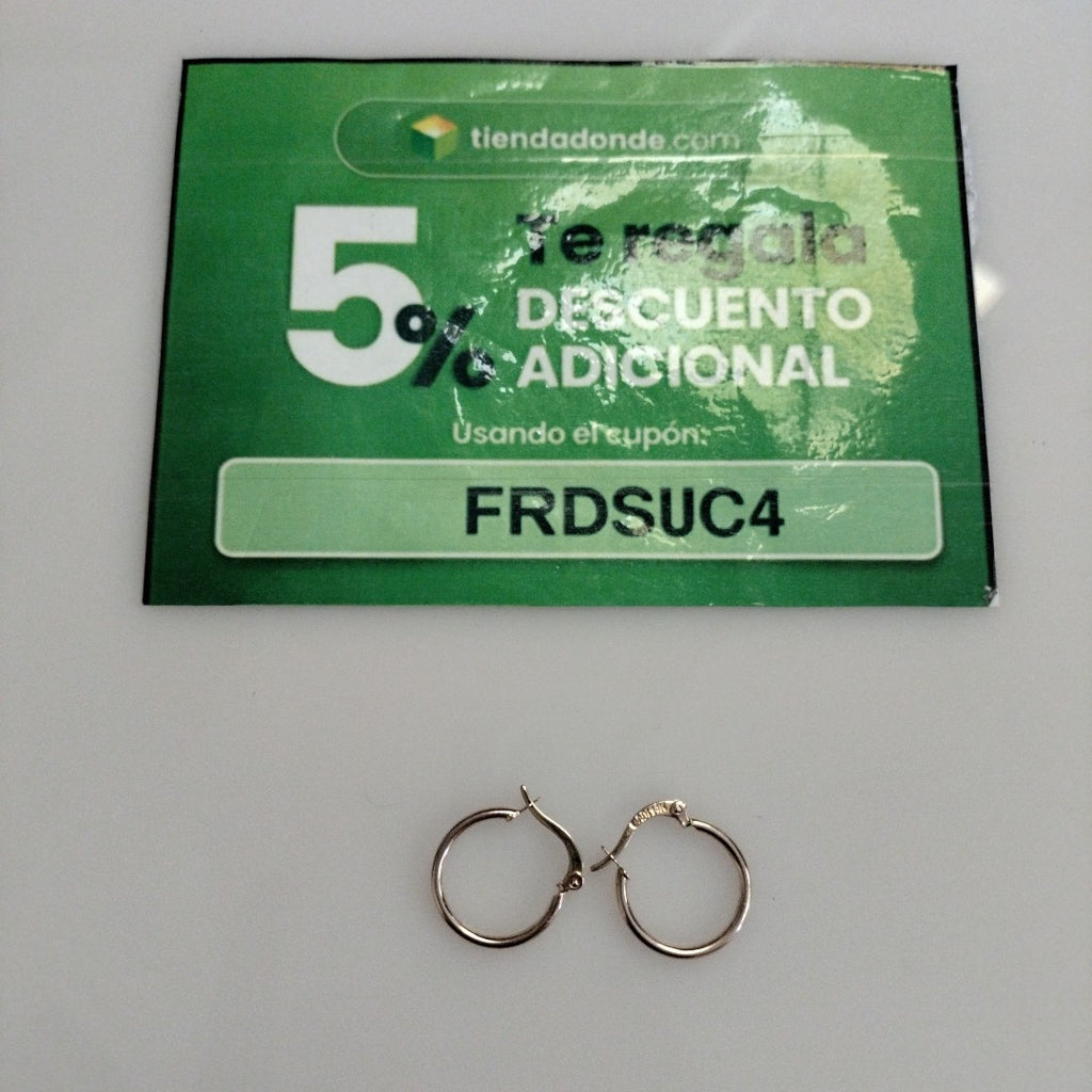 ARETES ARRACADAS 14K 1.2 GR (NUEVO)