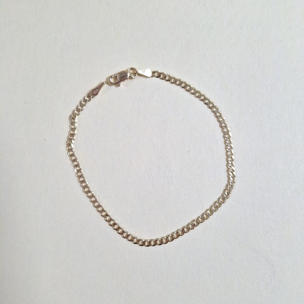 PULSERA BARBADA 14K 18 CM 2.1 GR (NUEVO)