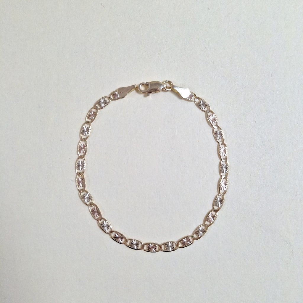 PULSERA GUCHI 14K 18 CM 3 GR (NUEVO)