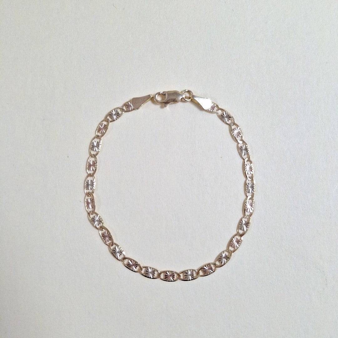 PULSERA GUCHI 14K 18 CM 3 GR (NUEVO)