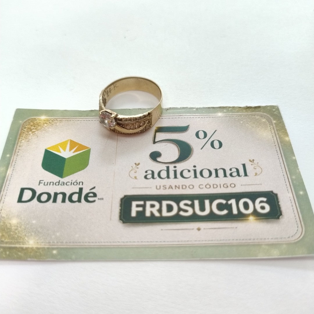 ANILLITO ORO 10 K 3.8 GRMS (SEMINUEVO)
