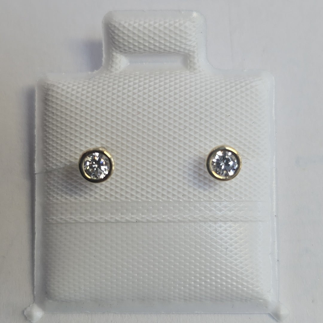 BROQUELES BROQUEL C CIRCONIA 14K 0.1501 GR (NUEVO)