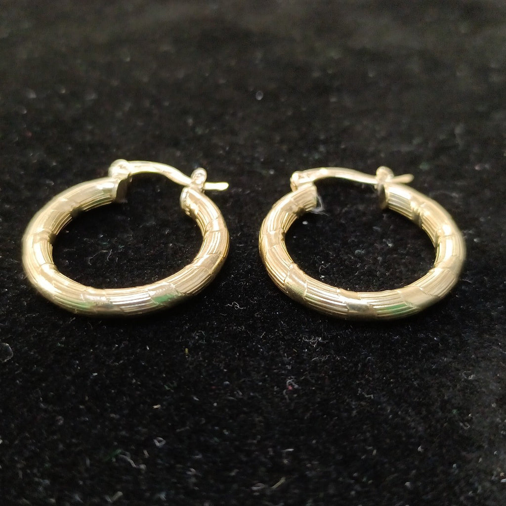 ARETES ARRACADAS 14K 2.7 GR (NUEVO)