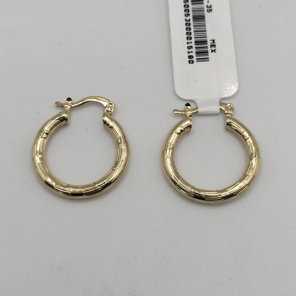 ARETES ARRACADAS 14K 2.7 GR (NUEVO)