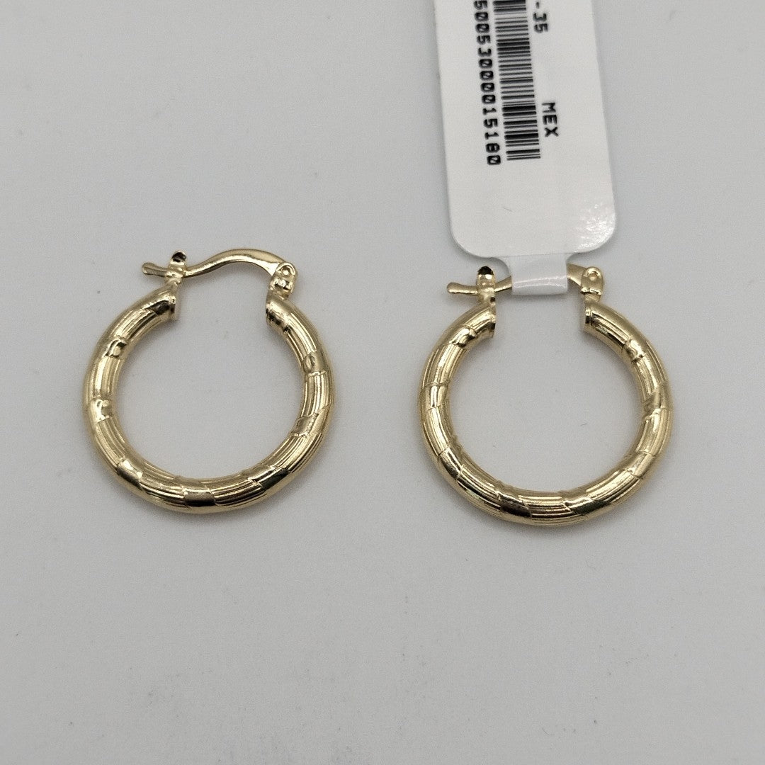 ARETES ARRACADAS 14K 2.7 GR (NUEVO)