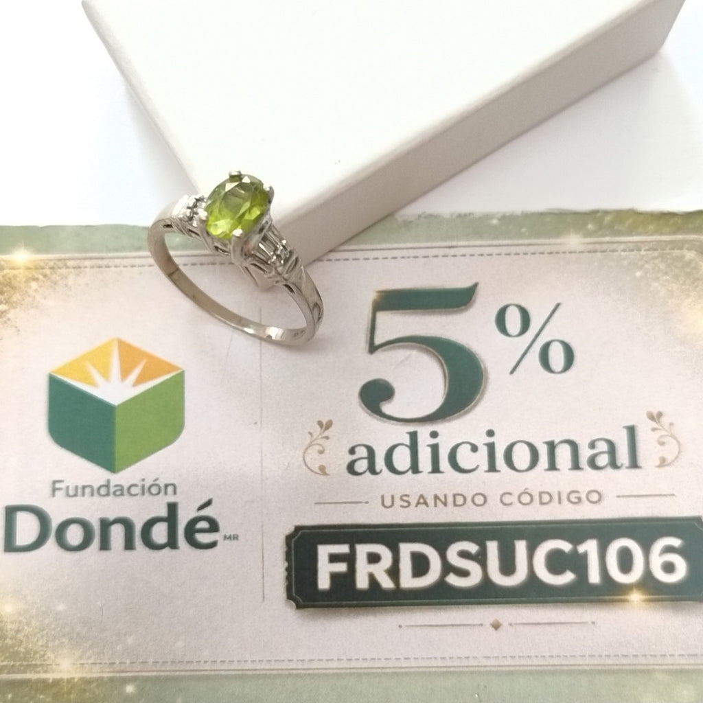 ANILLITO ORO BLANCO 10 K 2.1 GRMS (SEMINUEVO)