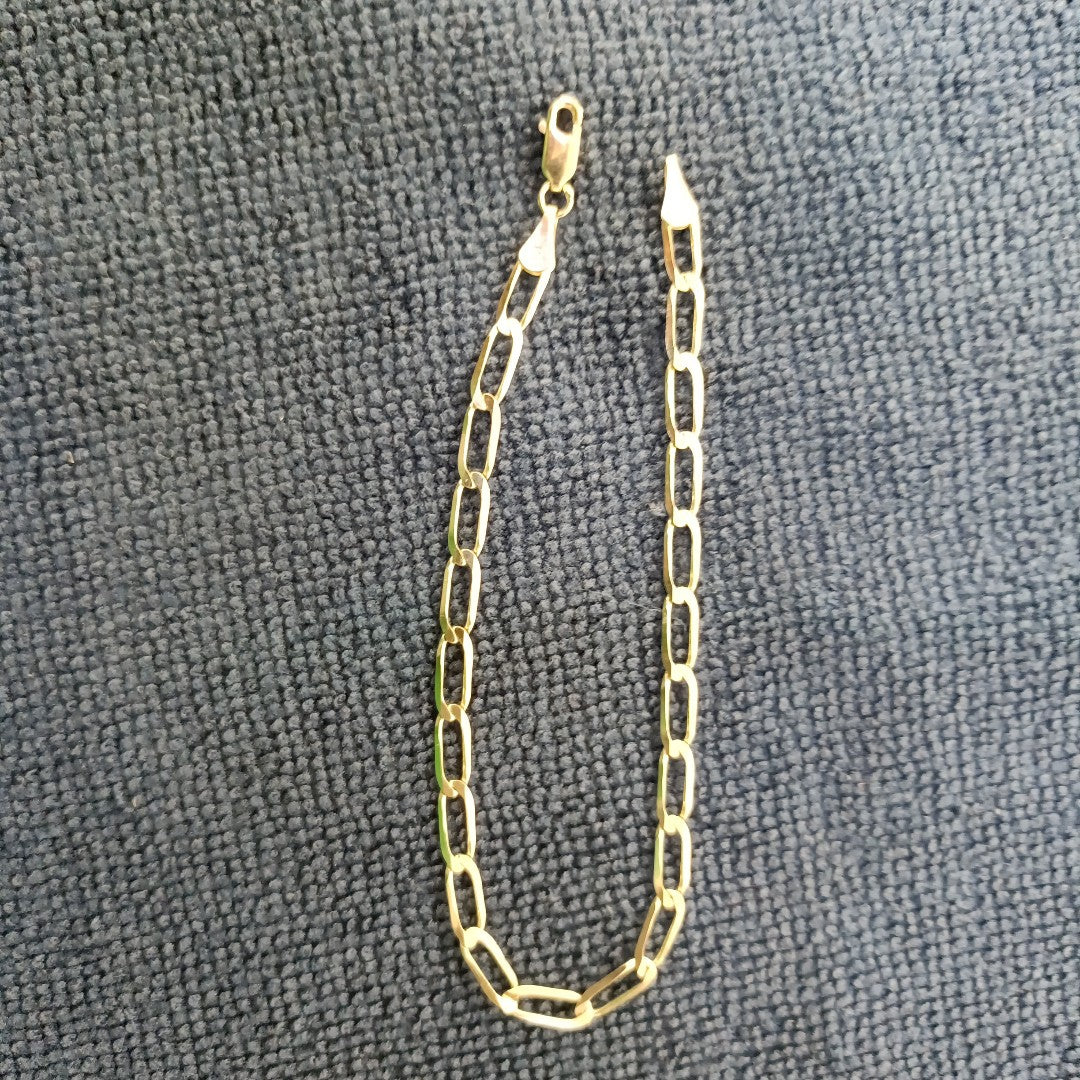 PULSERA ESLABON 14K 21 CM 4.3 GR (NUEVO)
