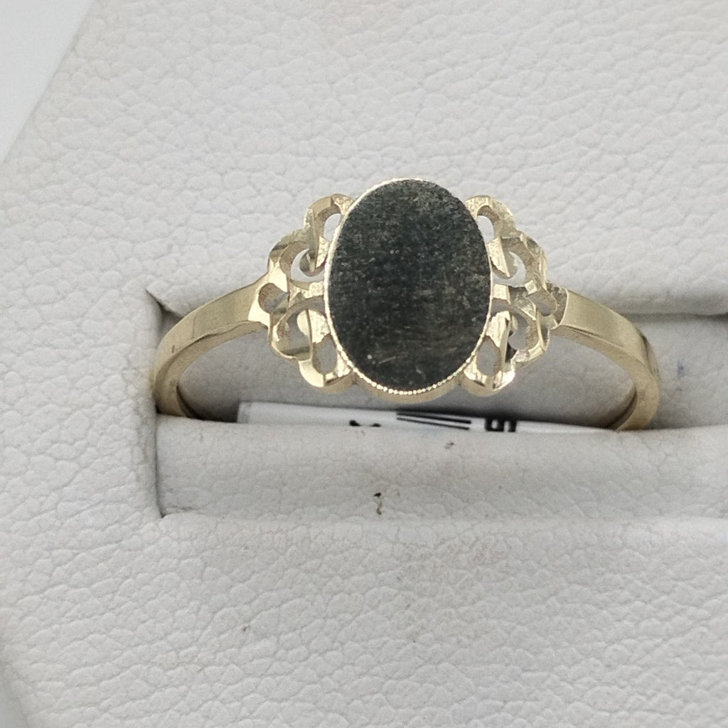 ANILLOS ANILLITO 10K TALLA 8 1 GR (NUEVO)