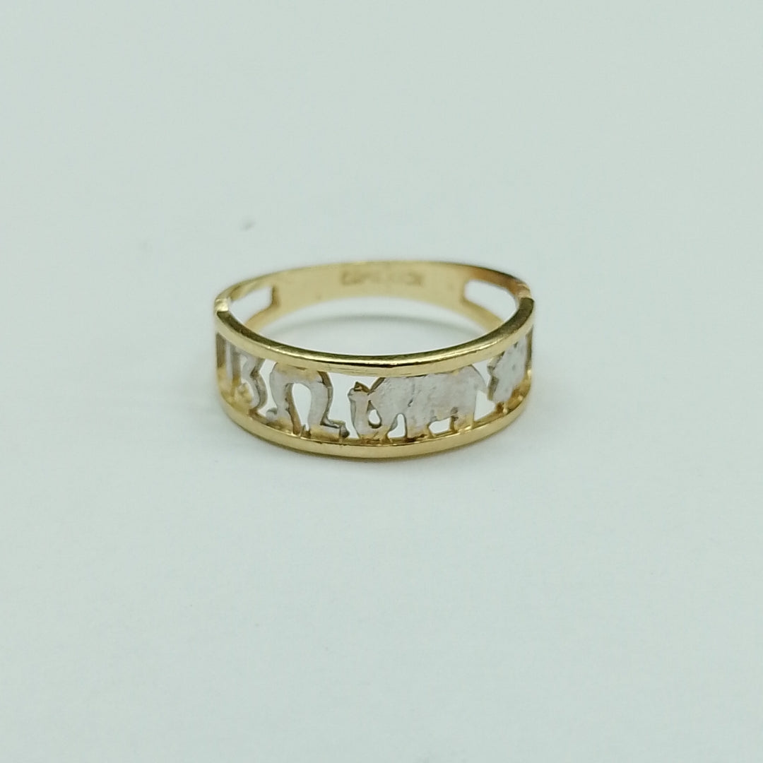 ANILLO ORO 10 K 1.7 GRMS (SEMINUEVO)