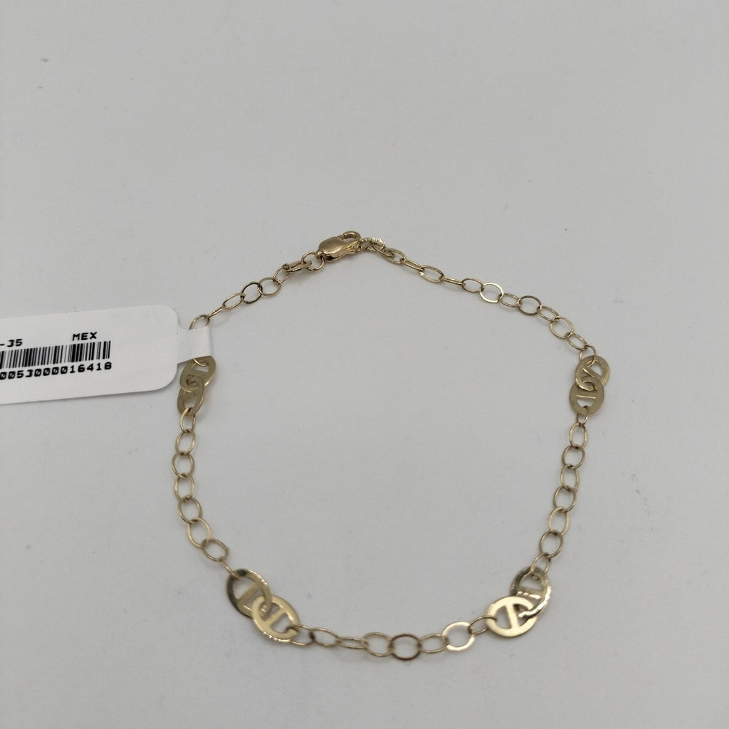 PULSERA ESPECIAL 14K 21 CM 1.9 GR (NUEVO)