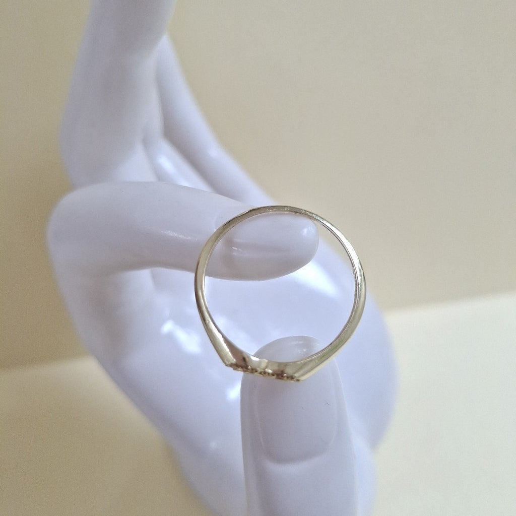 ANILLOS ANILLITO FIG CORAZON 10K TALLA 9 1.7 GR (NUEVO)