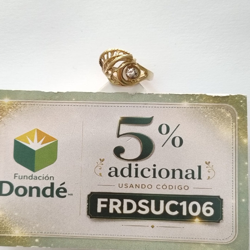 ANILLITO ORO 14 K 3.8 GRMS (SEMINUEVO)