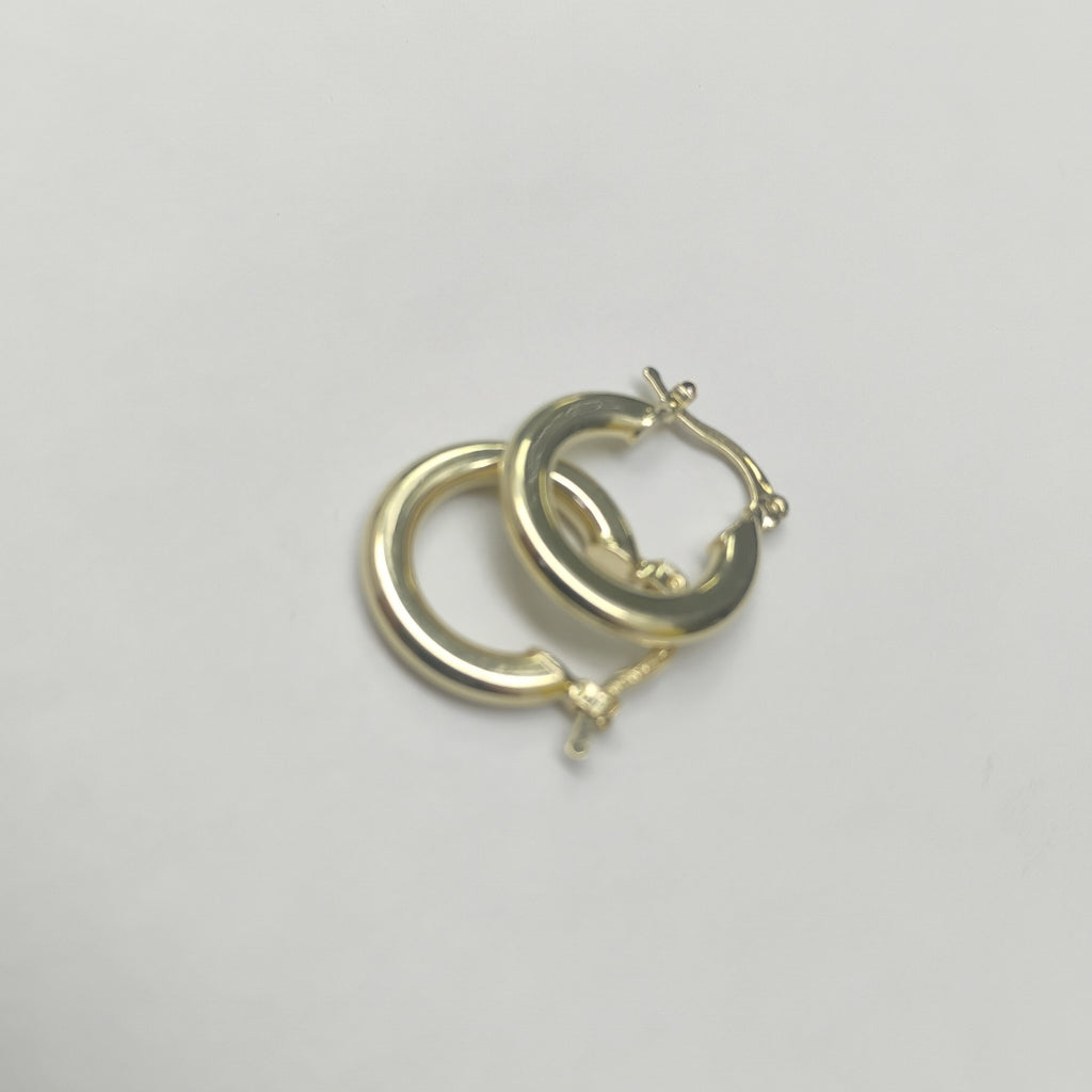 ARETES ARRACADAS 14K 1.6 GR (NUEVO)