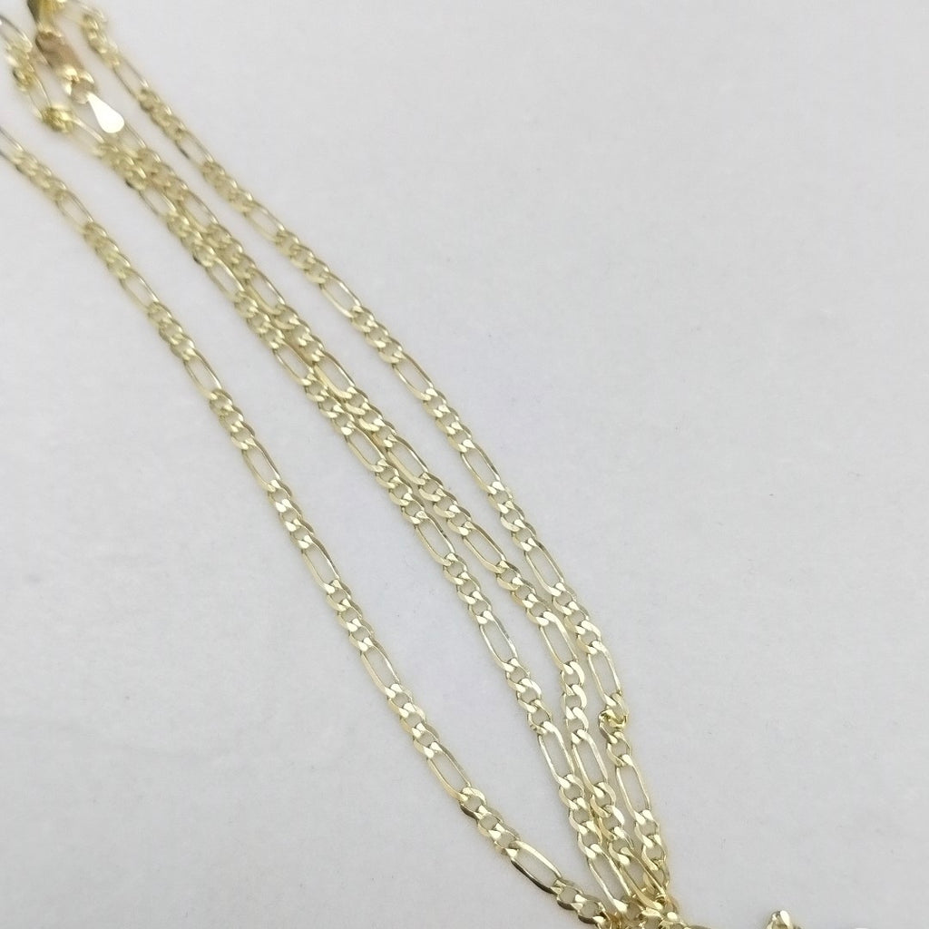 CADENA 3X1 14K 55 CM 5 GR (NUEVO)