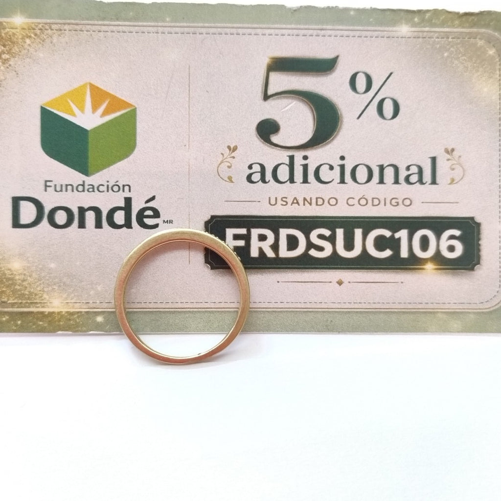ANILLITO ORO 10 K 1.7 GRMS (SEMINUEVO)