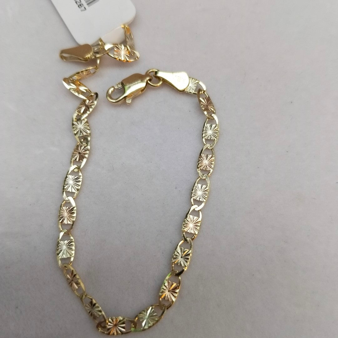 PULSERA GUCHI 14K 18 CM 2.8 GR (NUEVO)
