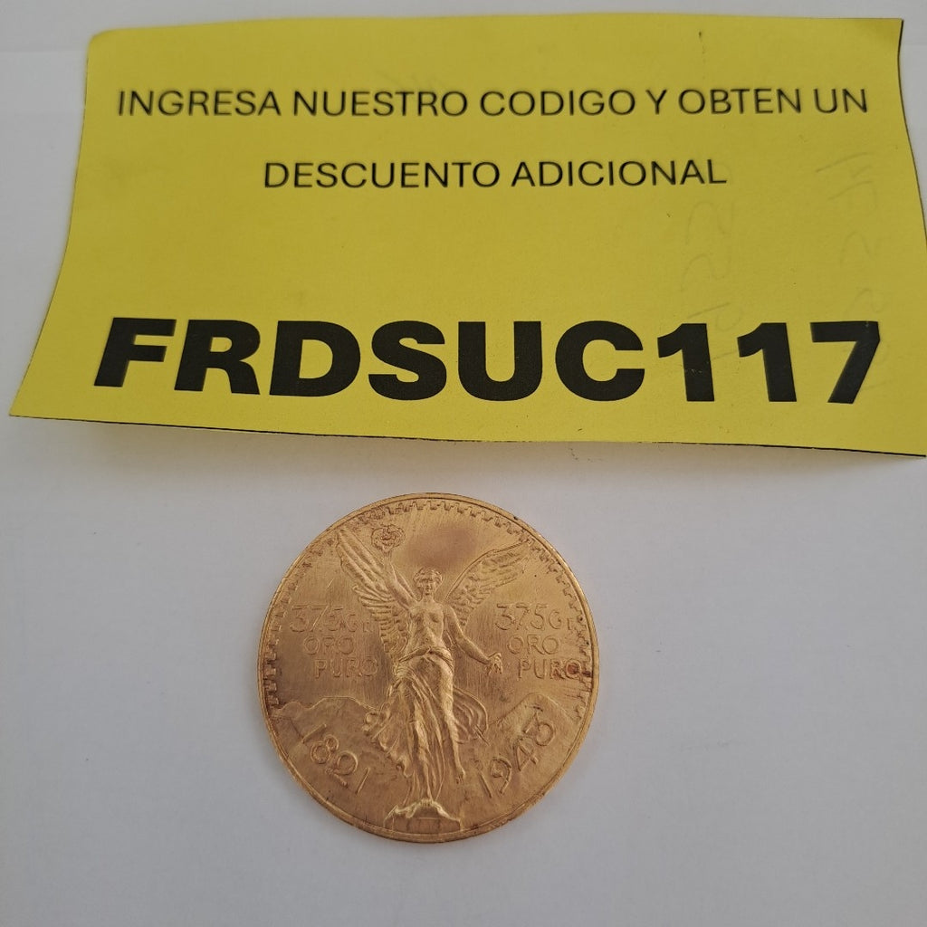 K1 41,60 GRMS 21 K IDENTIFICACIÓN MONEDA NOMINATIVA MONEDAS PESOS 50 PESOS (SEMINUEVO)