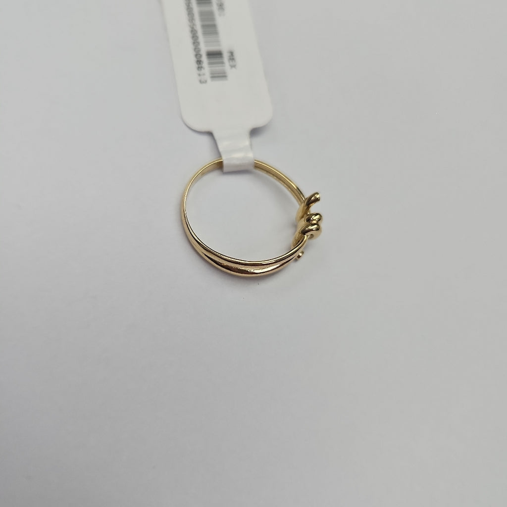 ANILLO ANILLITO C NUDO 14K 7 TALLA 2 GR (NUEVO)