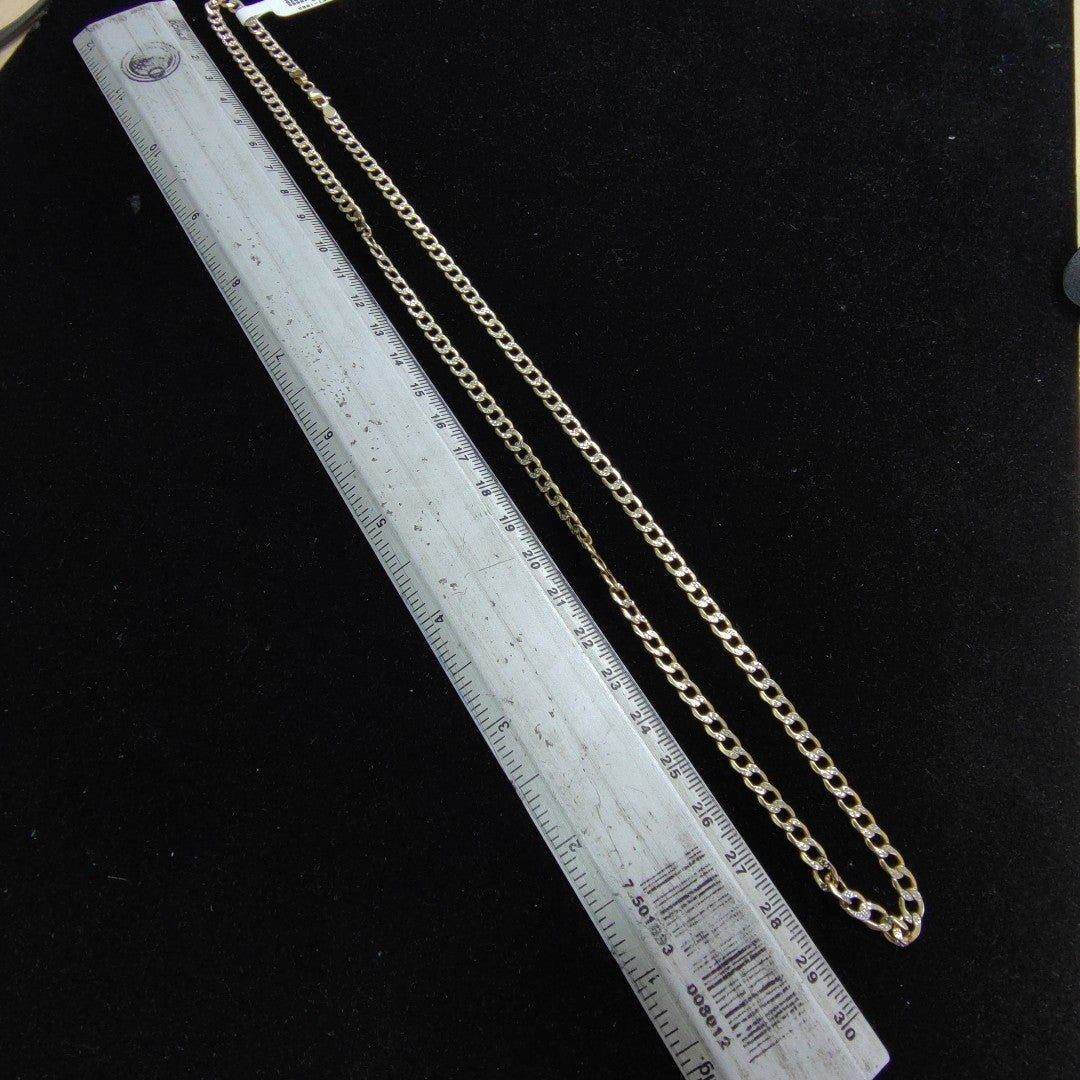CADENA ORO, RODIADO 10 K 7.5 GRMS (SEMINUEVO)