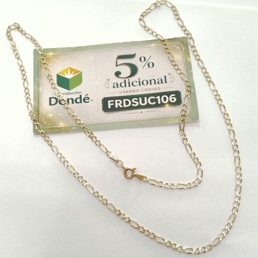 CADENA, DIJE ORO 10 K 6.2 GRMS (SEMINUEVO)