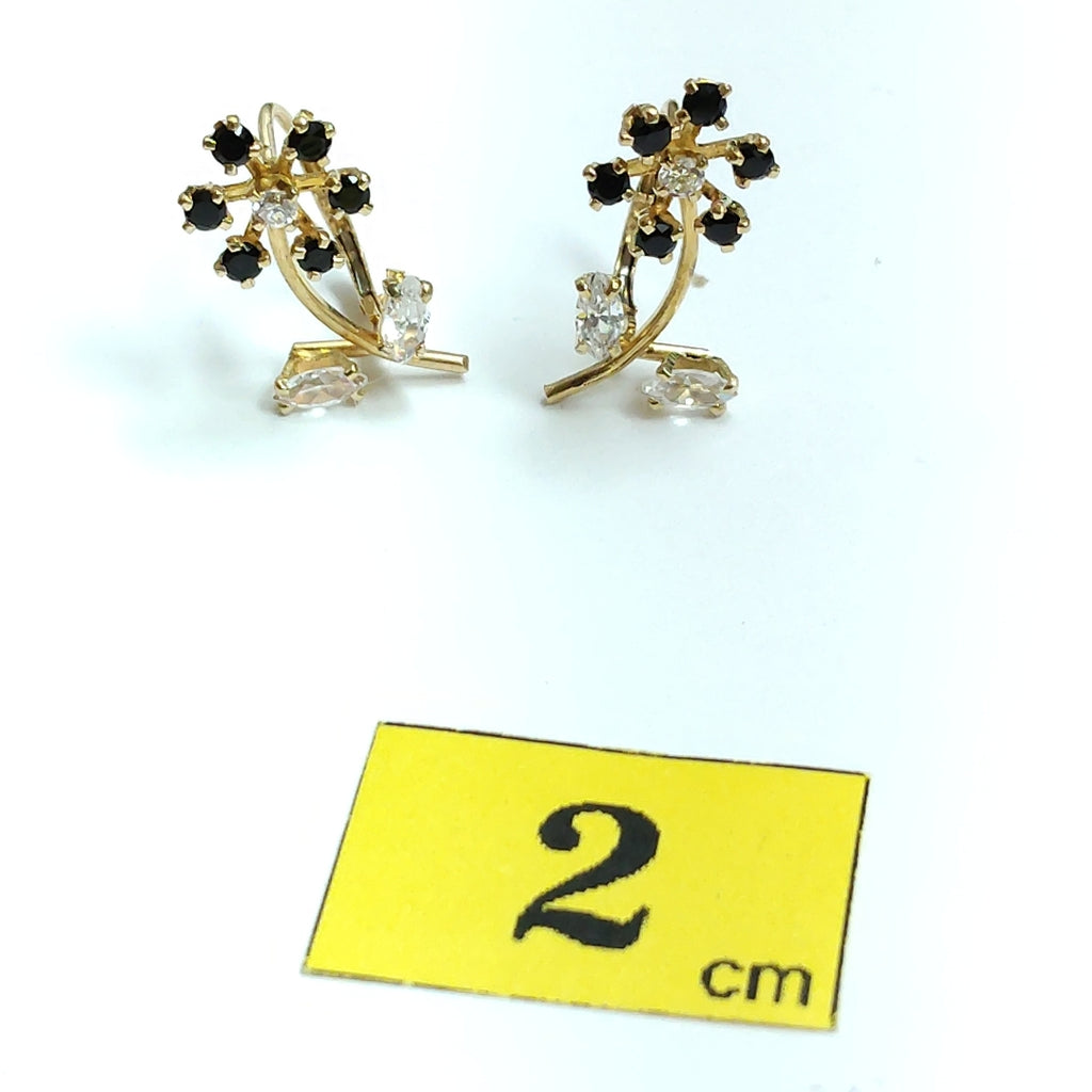 ARETES PAR ORO 14 K 2,60 GRMS (SEMINUEVO)