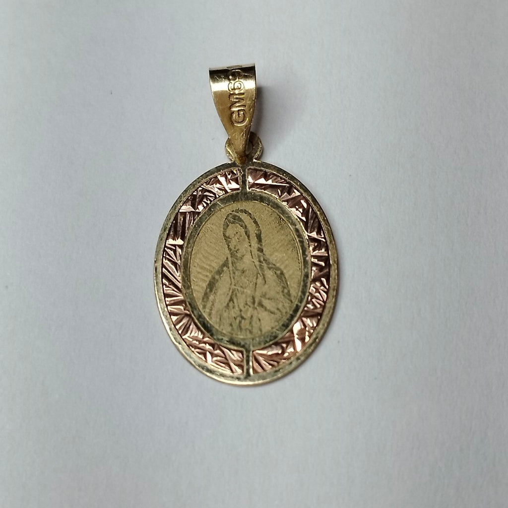 MEDALLA RELIGIOSA ORO 10 K 0,50 GRMS (SEMINUEVO)