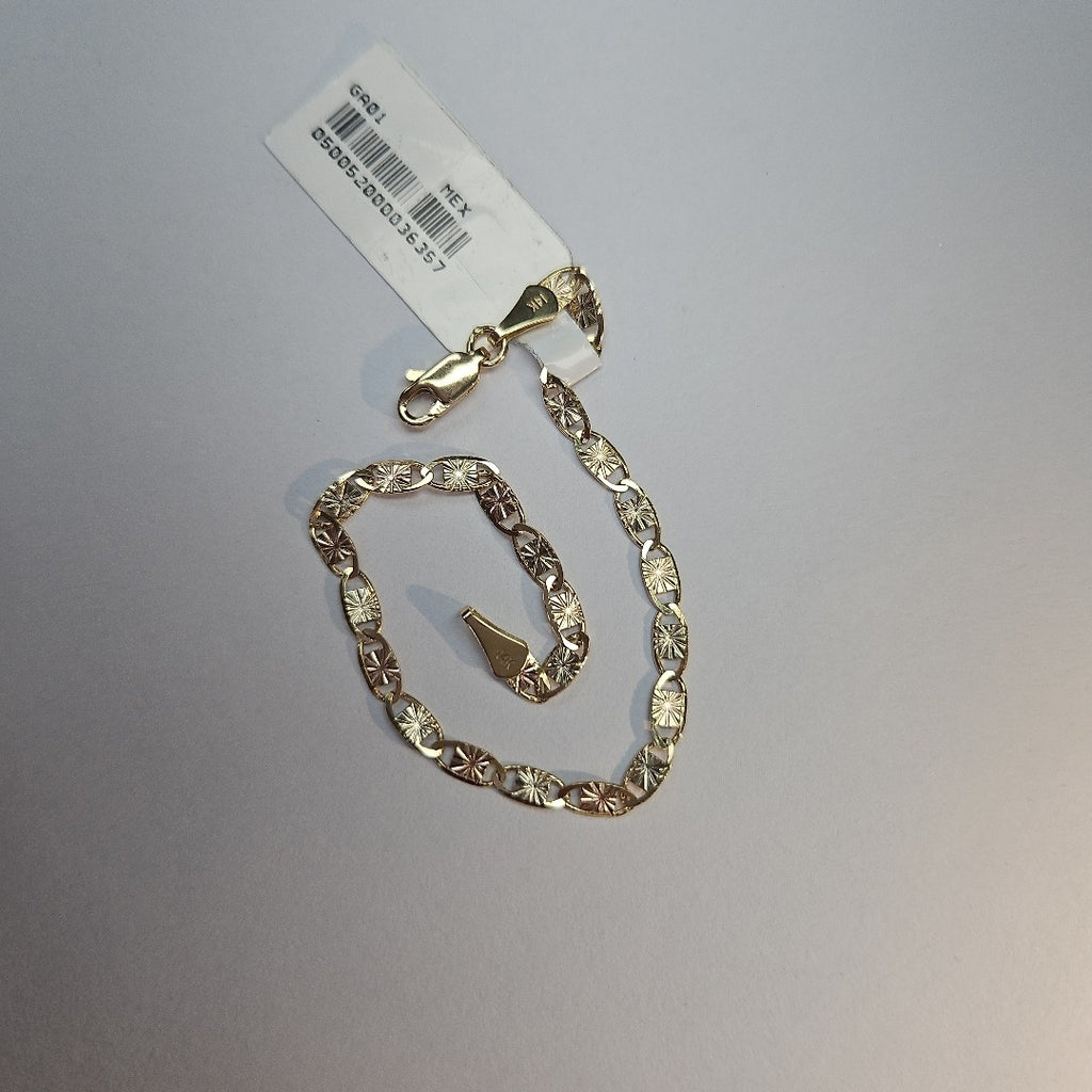 PULSERA GUCHI 14K 18 CM 3.1 GR (NUEVO)