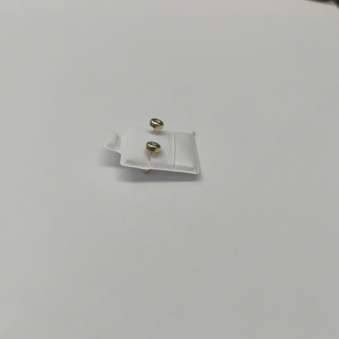 BROQUELES BROQUEL C CIRCONIA 14K 0.27 GR (NUEVO)