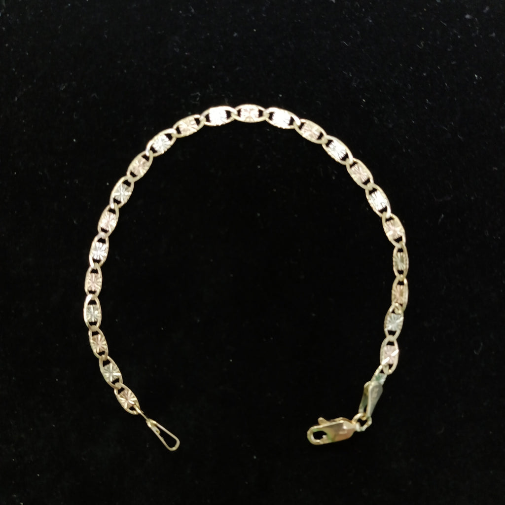 PULSERA GUCHI 14K 18 CM 3.1 GR (NUEVO)
