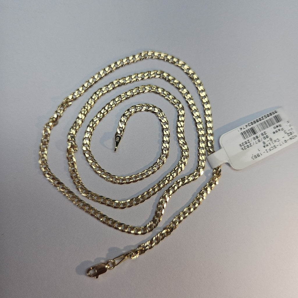 CADENA BARBADA 14K 60 CM 10 GR (NUEVO)