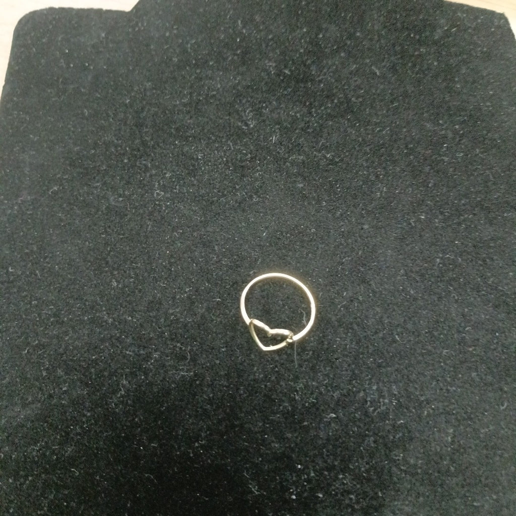 ANILLOS ANILLITO FIG CORAZON 10K TALLA 7 0.8 GR (NUEVO)