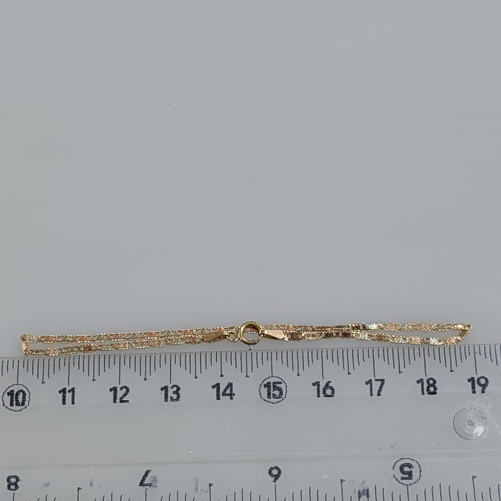 PULSERA ORO 14 K 0,90 GRMS (SEMINUEVO)