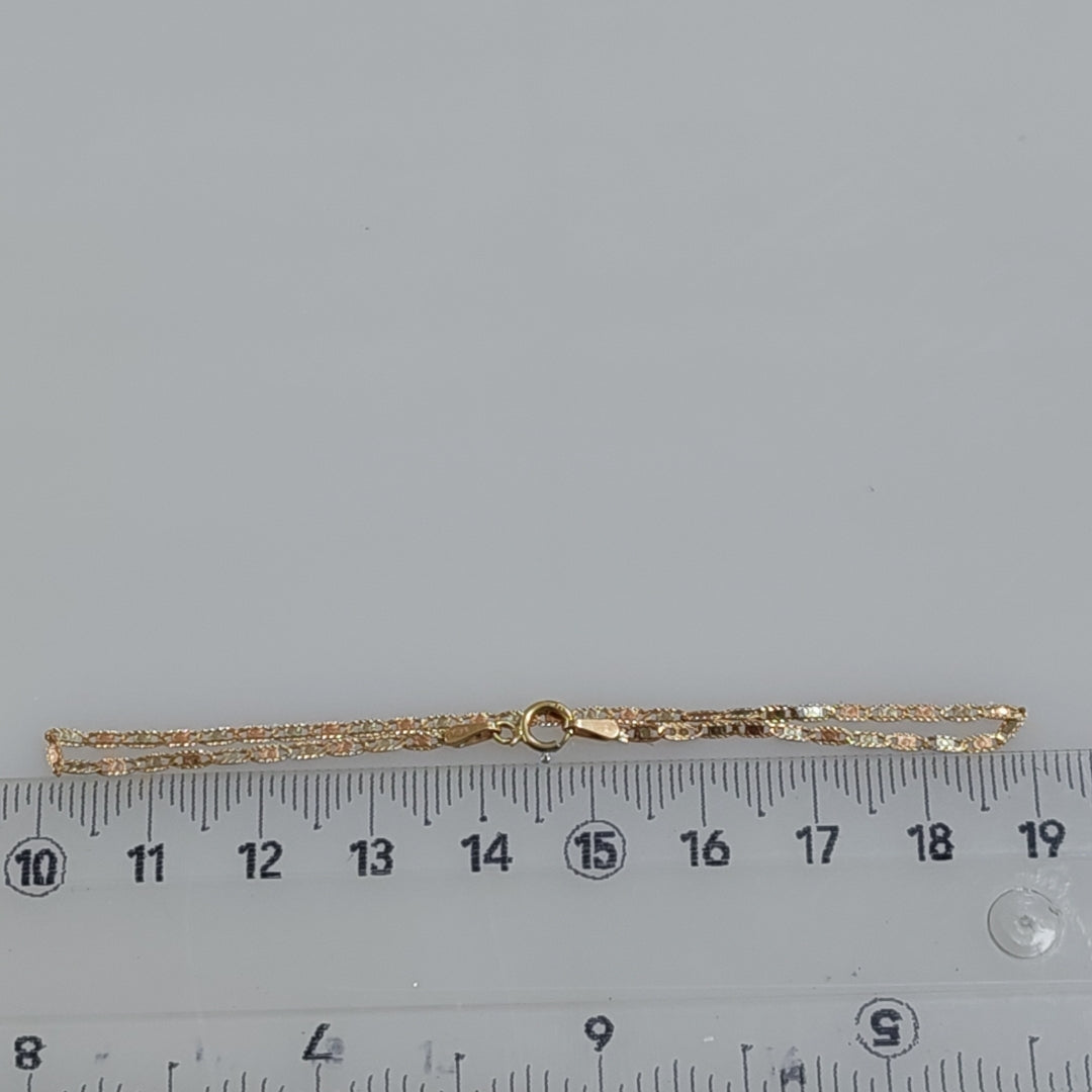 PULSERA ORO 14 K 0,90 GRMS (SEMINUEVO)