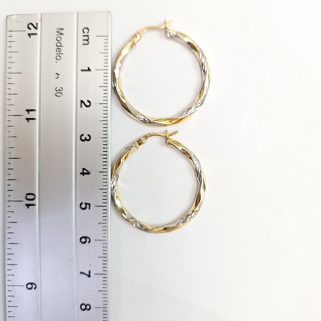 ARRACADAS PAR ORO 14 K 2.1 GRMS (SEMINUEVO)