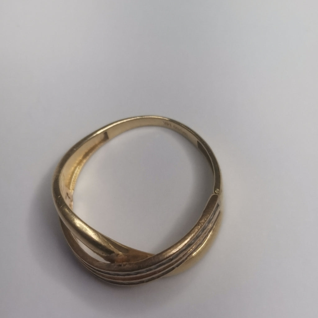 ANILLO ORO 14 K 2.9 GRMS (SEMINUEVO)