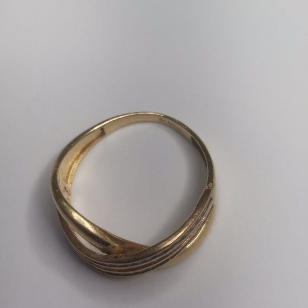 ANILLO ORO 14 K 2.9 GRMS (SEMINUEVO)