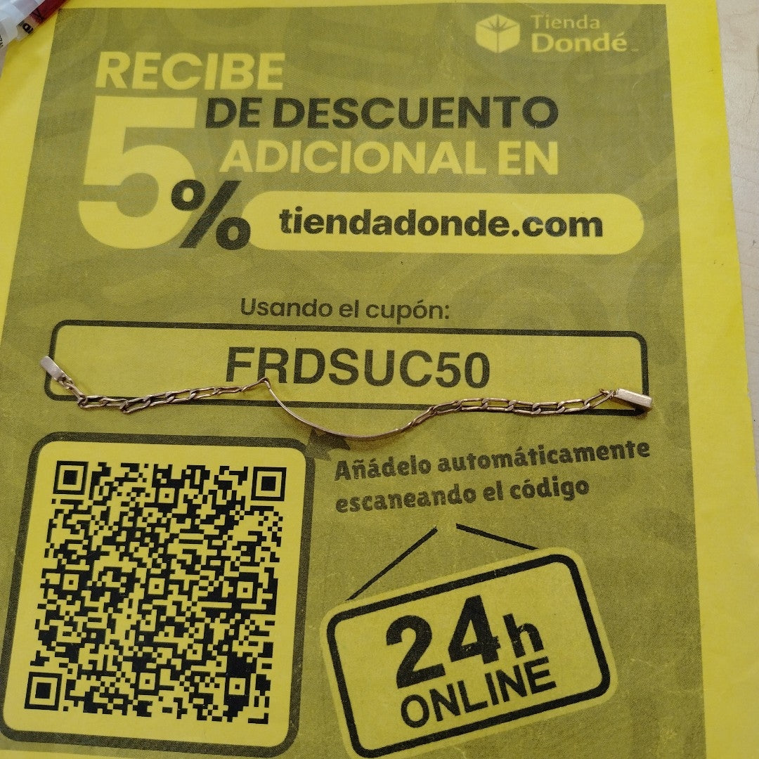 ESCLAVA ORO 10 K 4,80 GRMS (SEMINUEVO)
