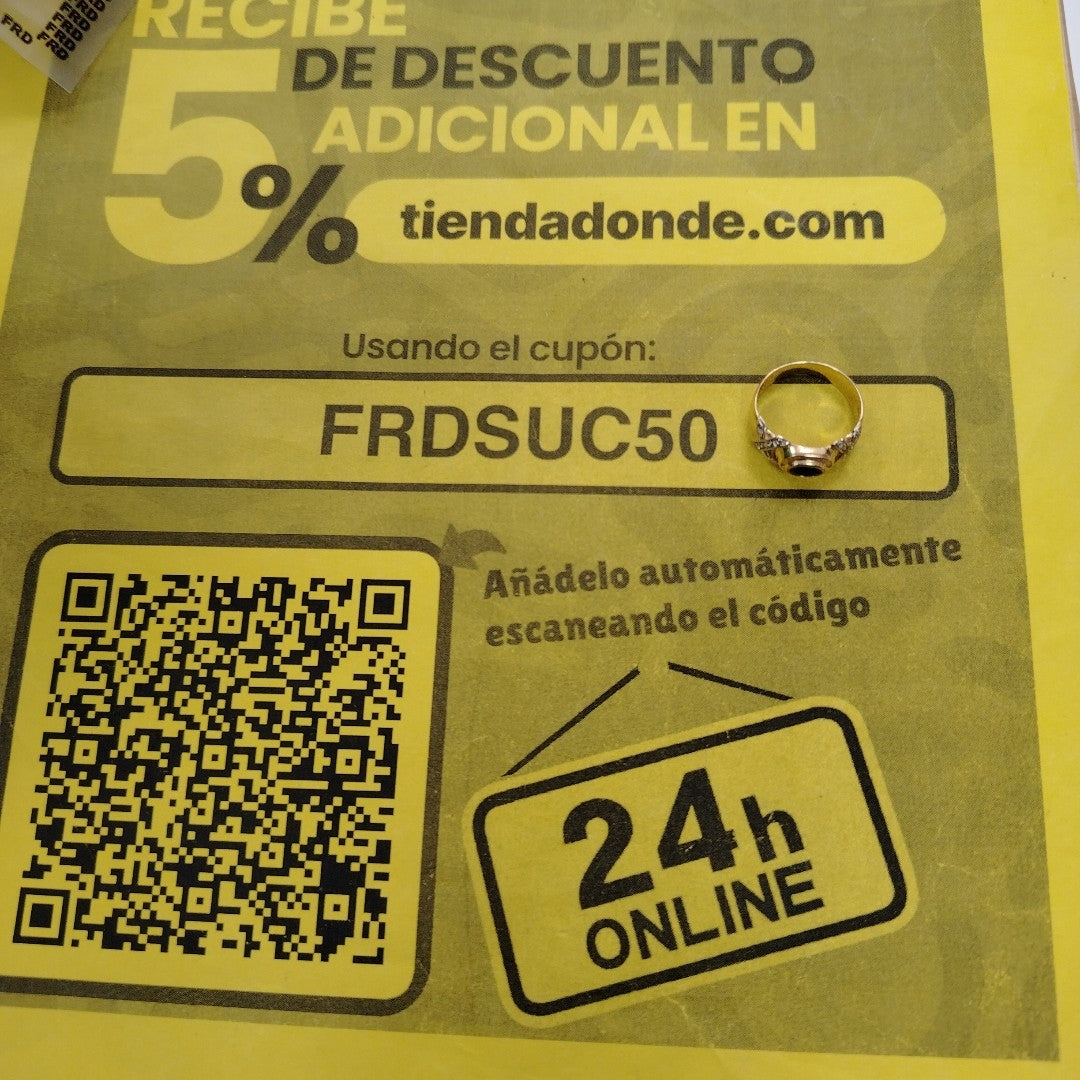 ANILLITO ORO 14 K 3,60 GRMS (SEMINUEVO)