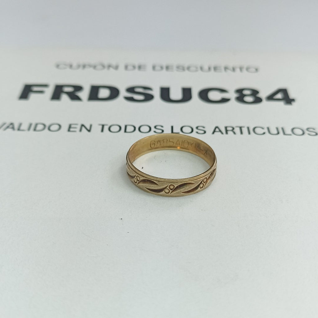 ARGOLLA ORO 10 K 1,20 GRMS (SEMINUEVO)