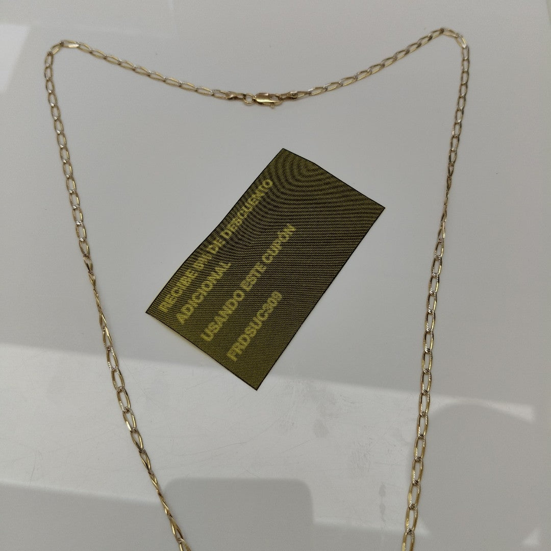 CADENA ORO,RODIADO 14 K 7,60 GRMS (SEMINUEVO)