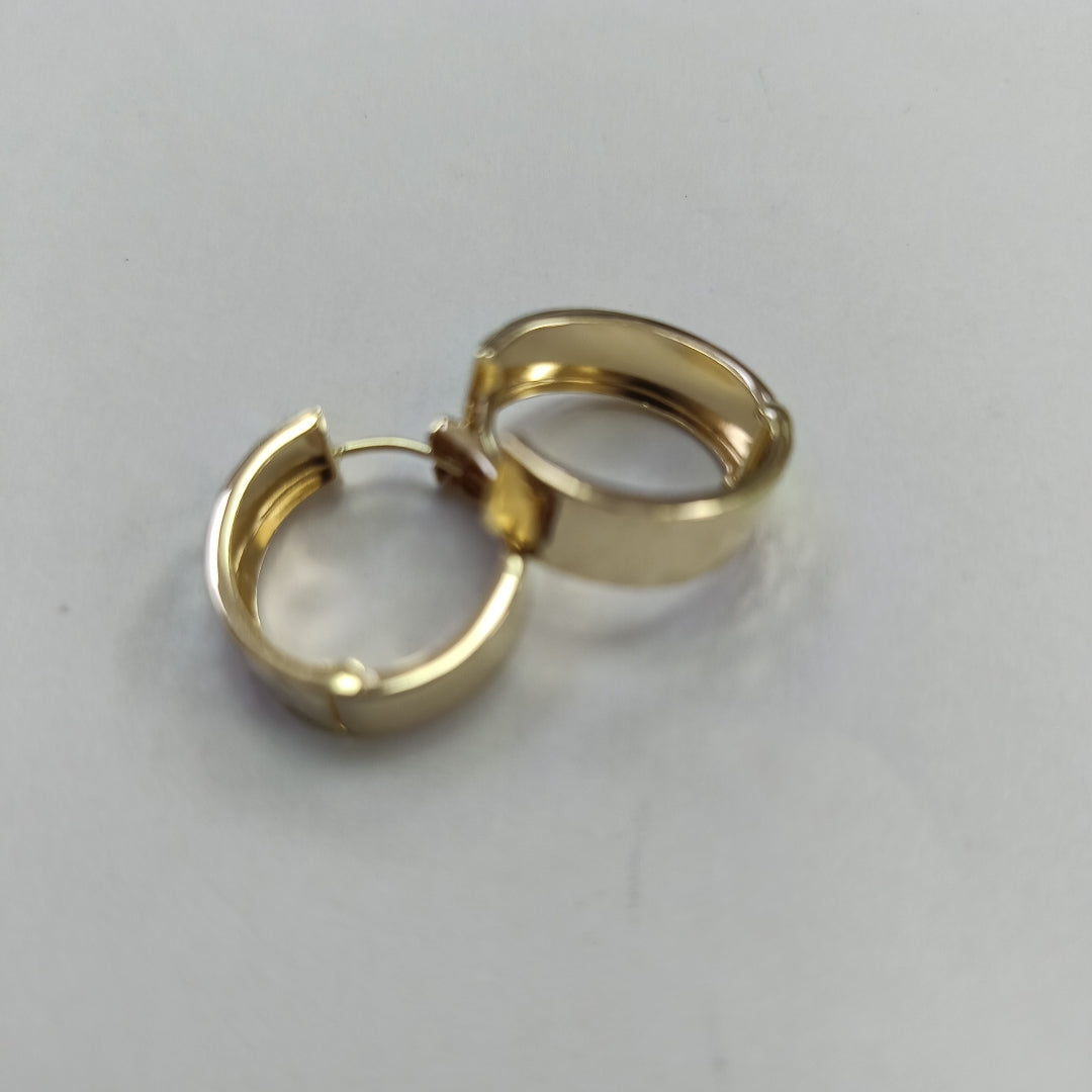 ARRACADAS PAR ORO 14 K 2.6 GRMS (SEMINUEVO)