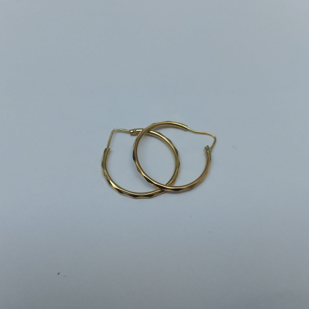 ARRACADAS PAR ORO 14 K 1,60 GRMS (SEMINUEVO)