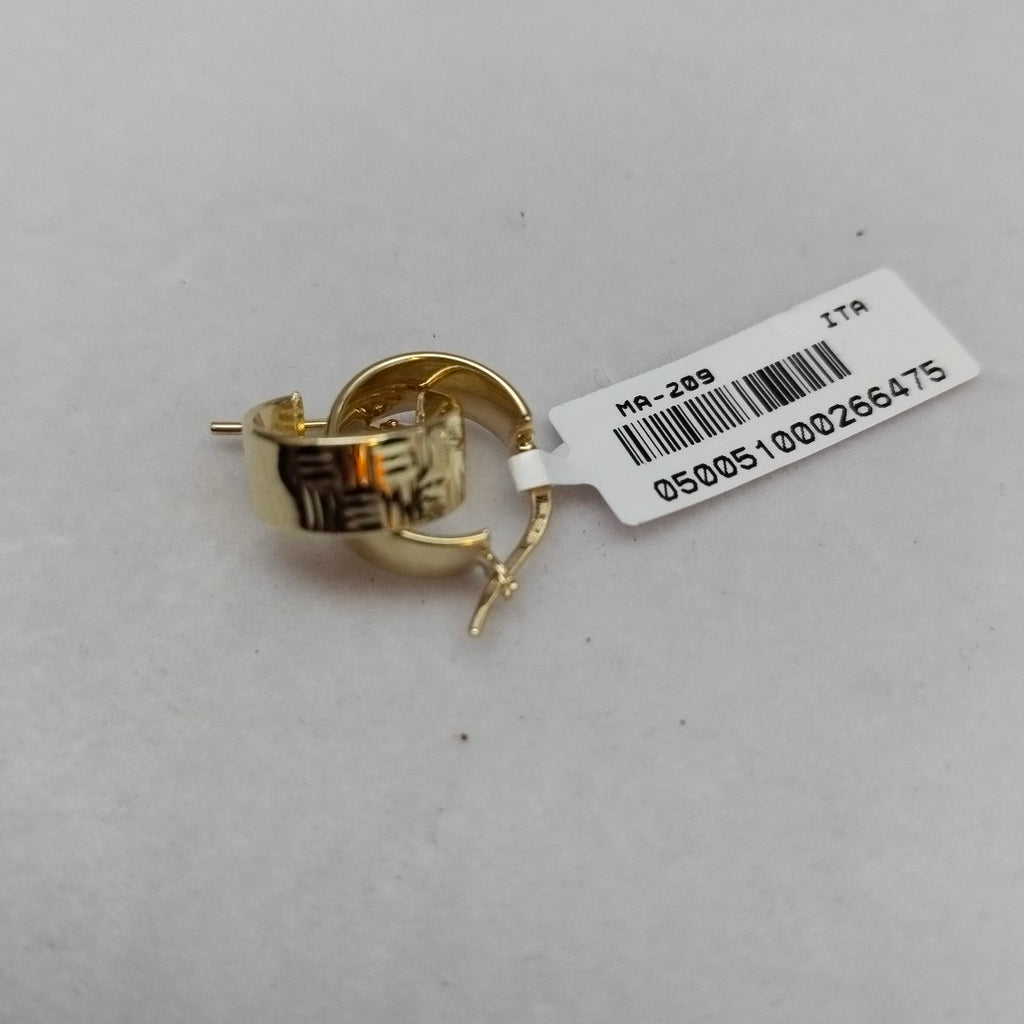 ARRACADAS ORO 10K 1.7 (NUEVO)