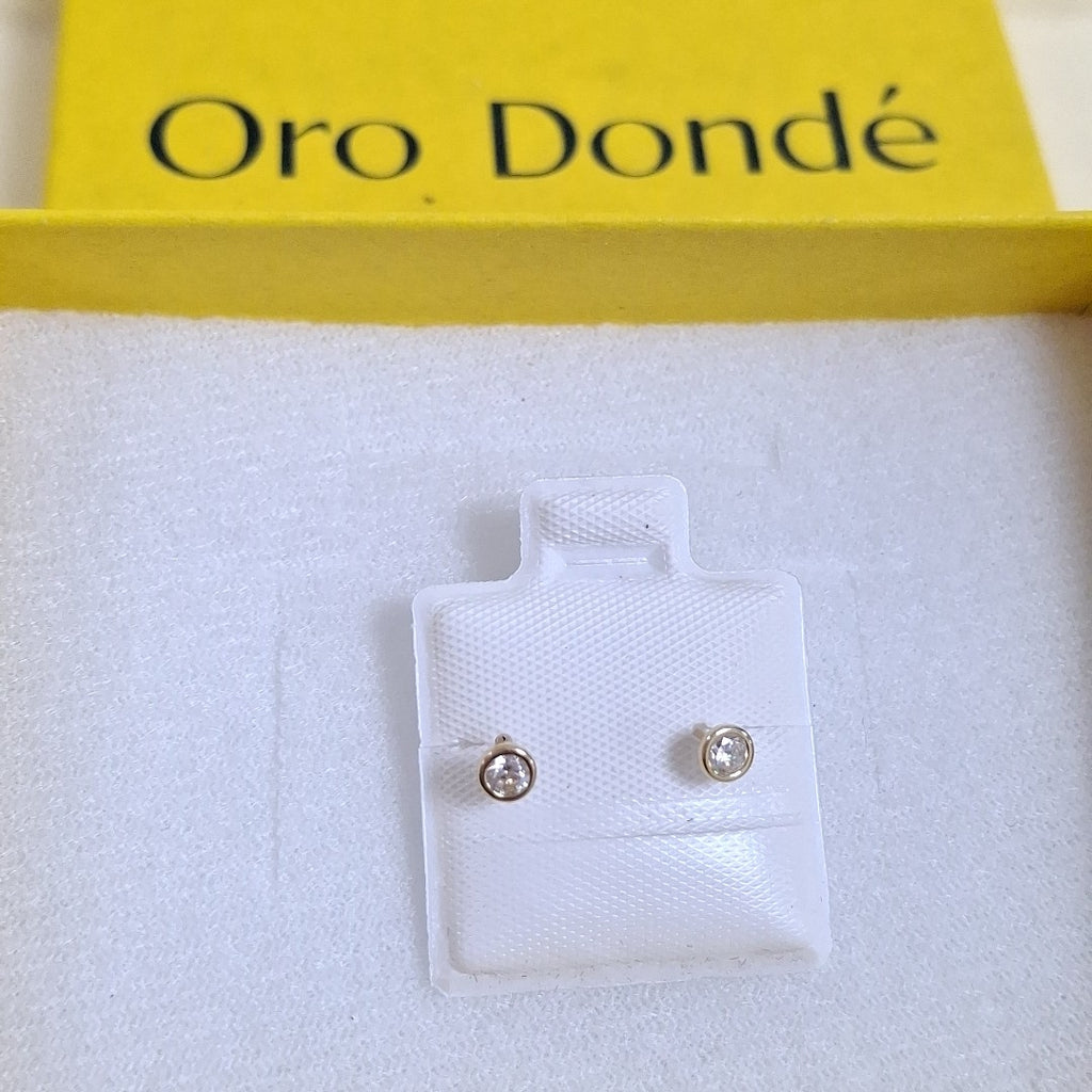 BROQUELES BROQUEL C CIRCONIA 14K 0.1501 GR (NUEVO)